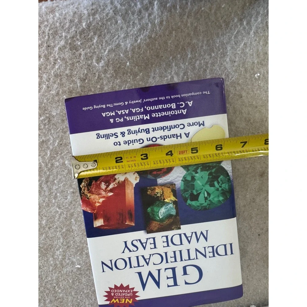 Gem Identification Made Easy 4th Edition Matlins Bonanno Gemology Guide Book